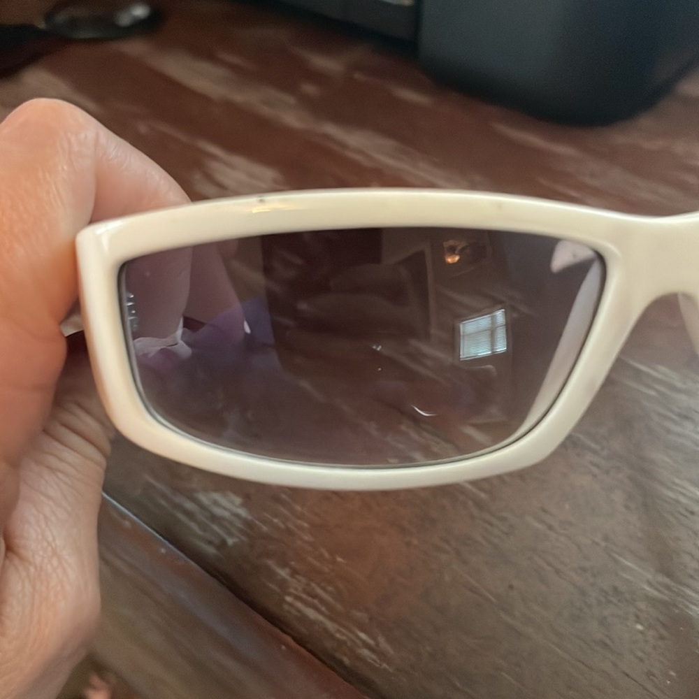 Von Zipper VZ Projektor white rectangular sunglasses. Made in Italy - Picture 9 of 15
